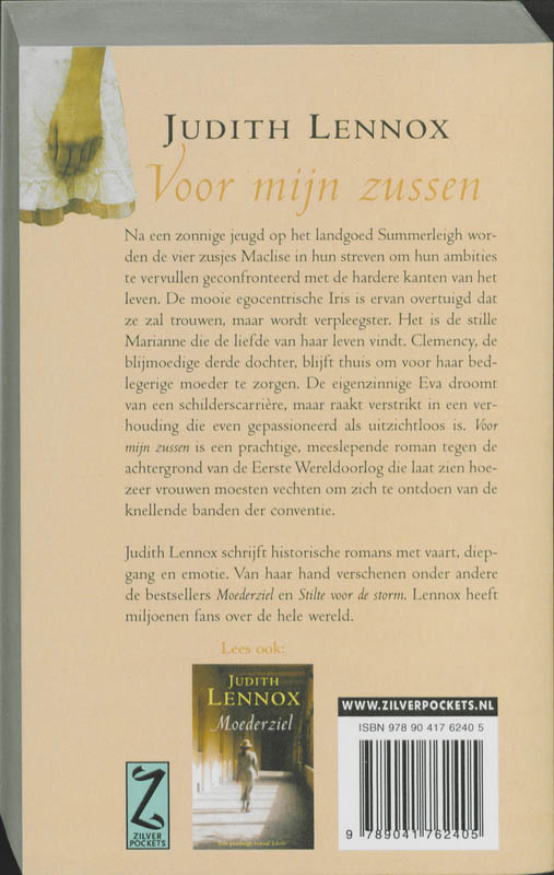 Voor mijn zussen achterkant