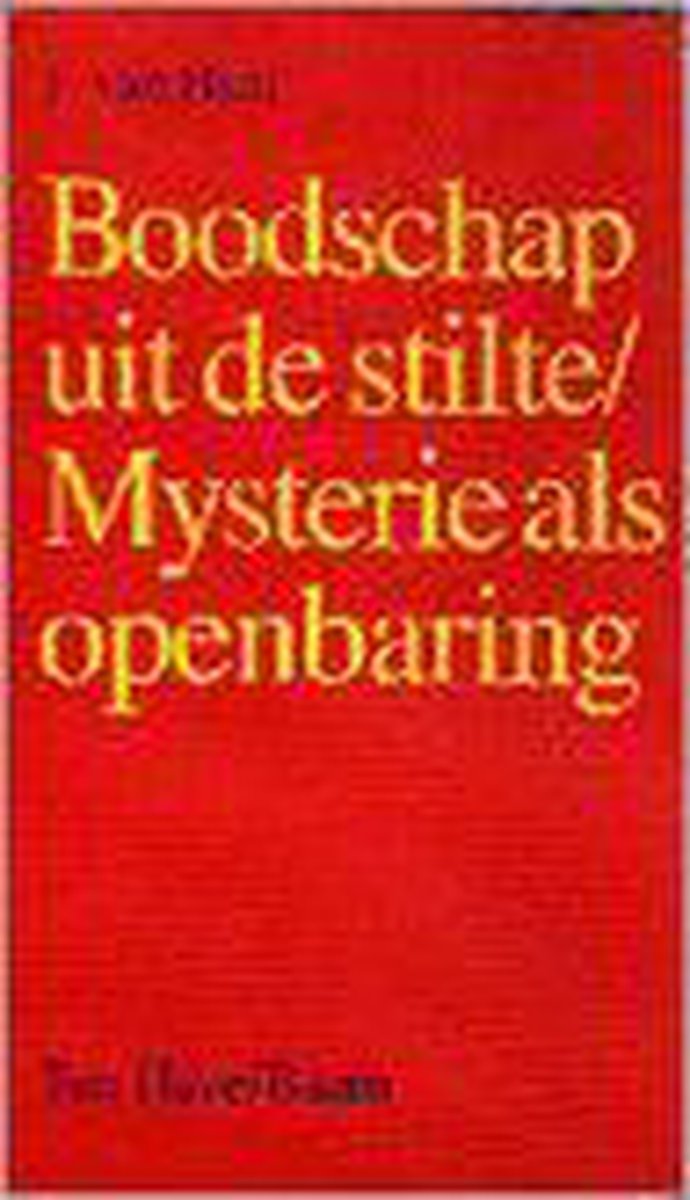 Boodschap uit de stilte