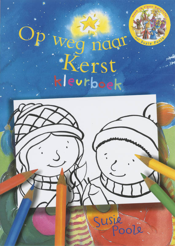 Op Weg Naar Kerst Kleurboek