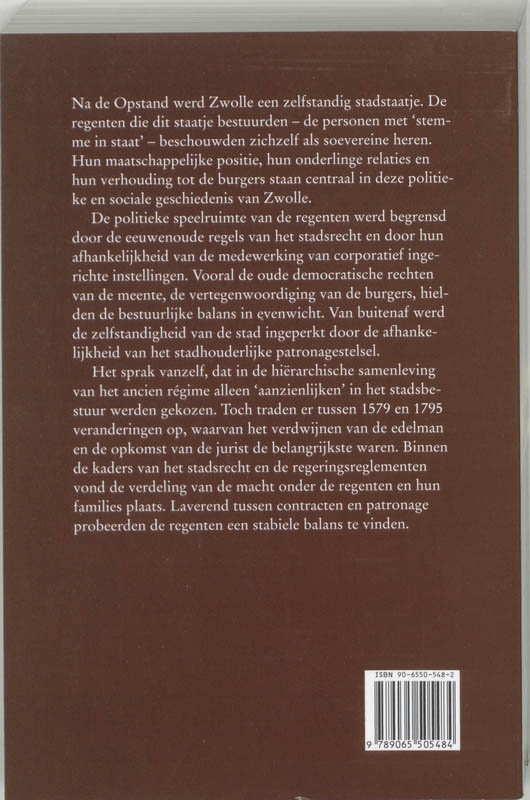 'Stemme in staat' achterkant