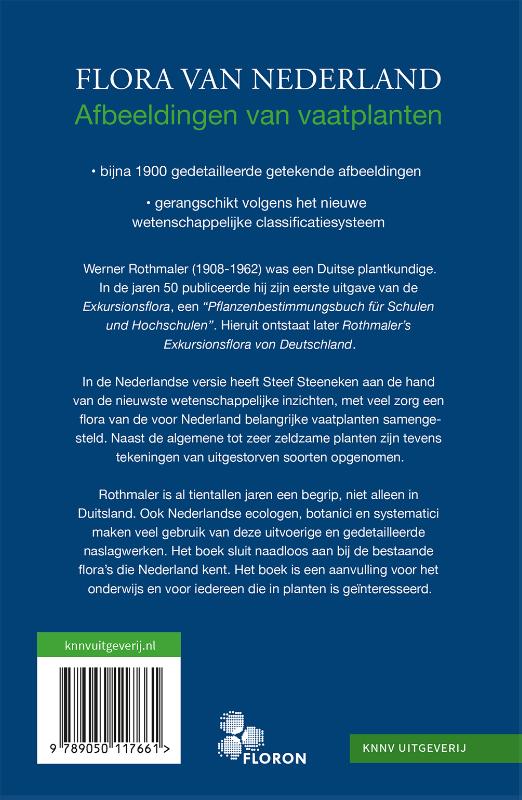 Rothmaler - Flora van Nederland achterkant