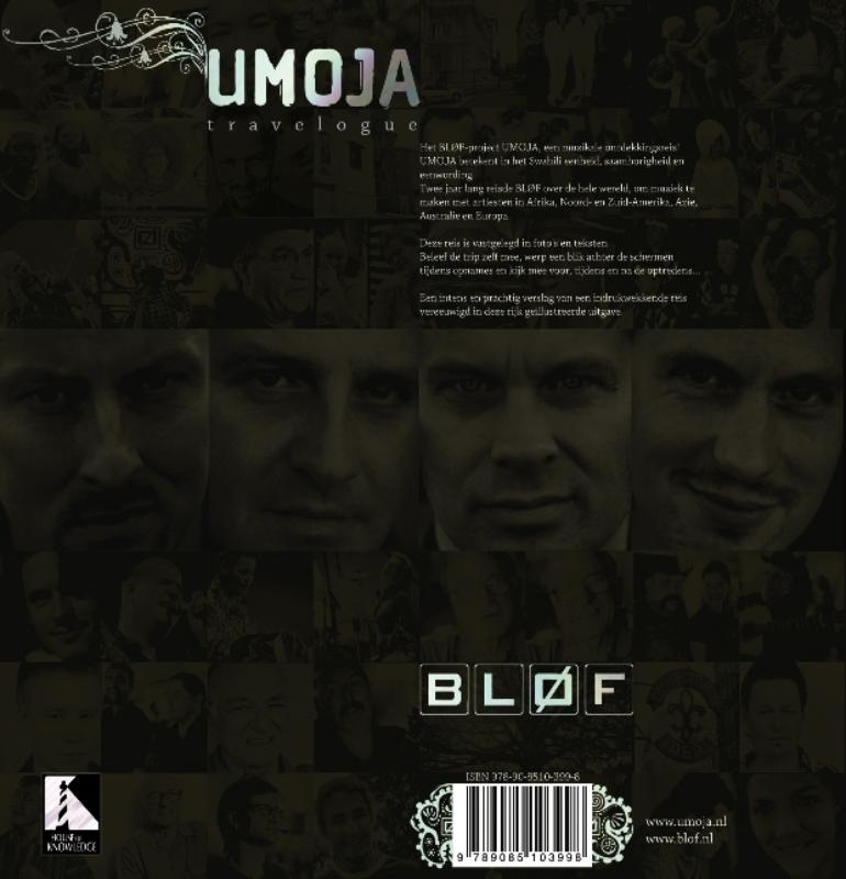 Bløf Umoja travelogue achterkant