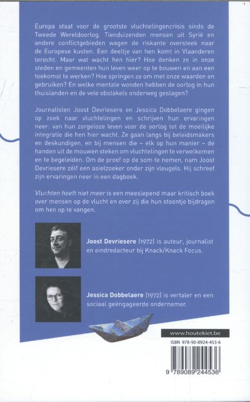 Vluchten hoeft niet meer achterkant