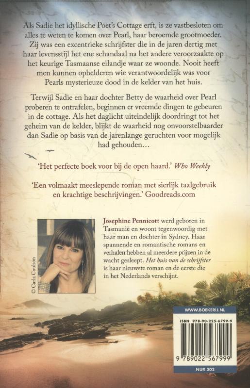 Het huis van de schrijfster achterkant