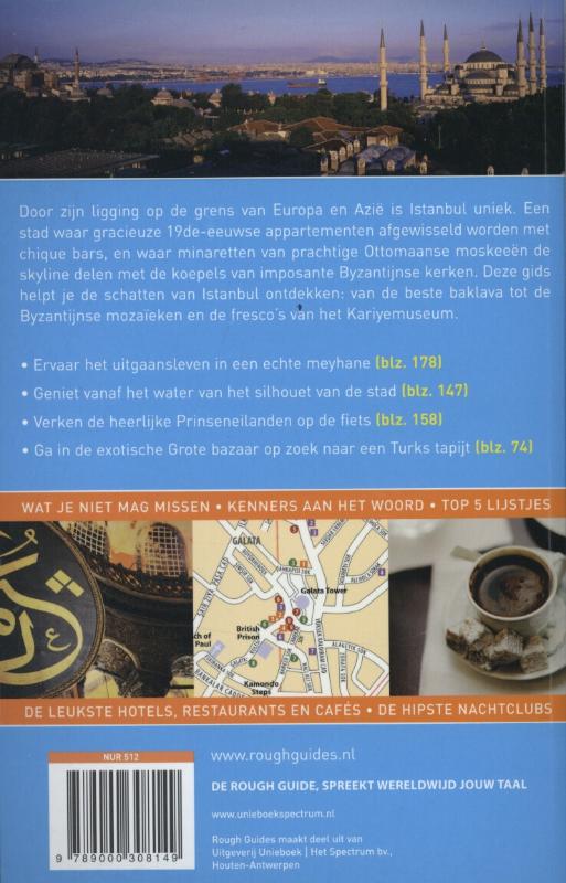 Rough Guide Istanbul / Rough Guide achterkant