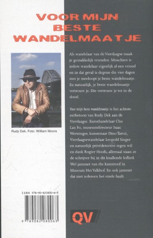 Voor mijn beste wandelmaatje / Thrillers rondom de Vierdaagse achterkant