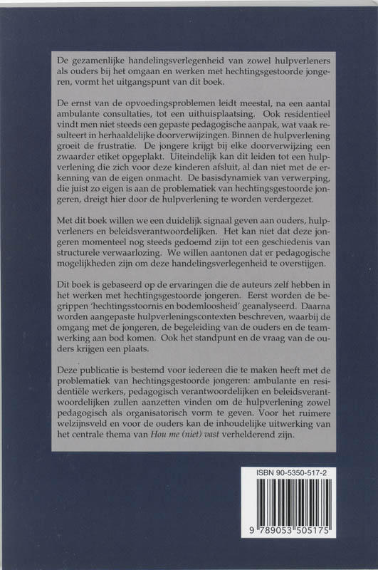 Hou me (niet) vast / KOP-Serie / 16 achterkant