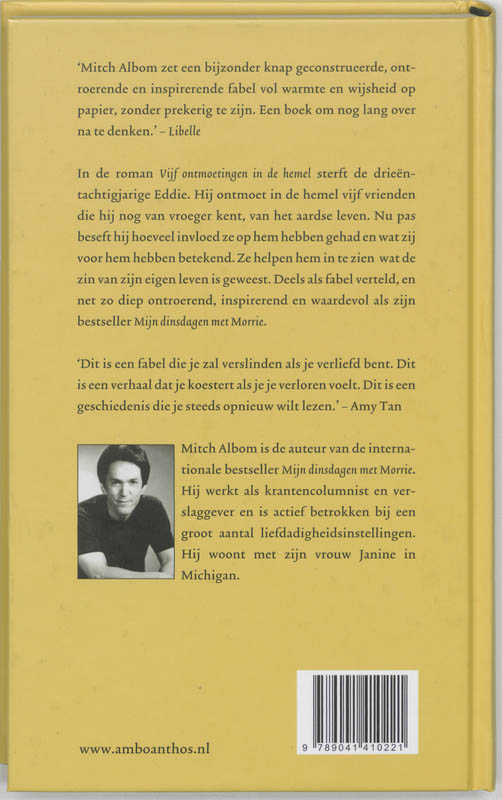 Vijf ontmoetingen in de hemel achterkant