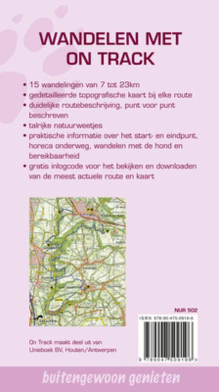 On Track / Zuid-Limburg Wandelroutes achterkant