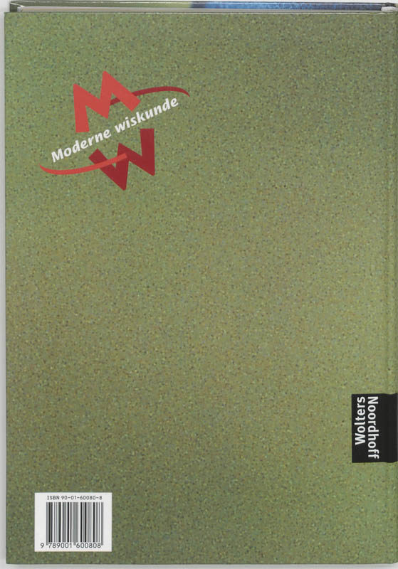 Moderne wiskunde 3a vwo Leerlingenboek achterkant