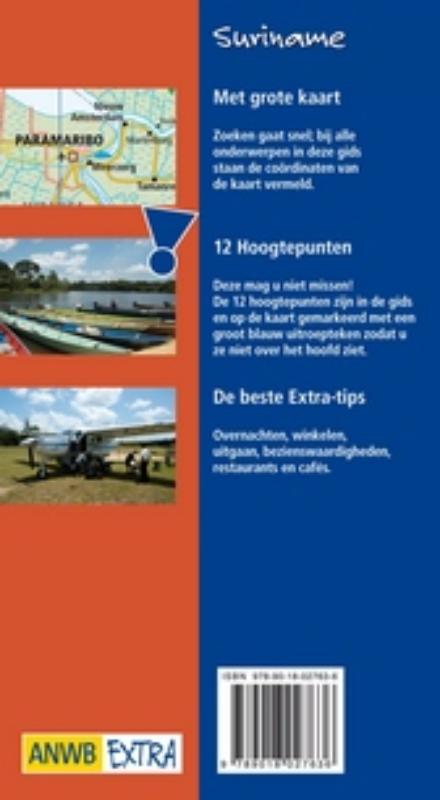 Suriname / ANWB Extra achterkant