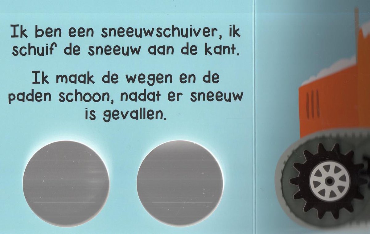 boek op wielen? Draai me! over reddingsvoertuigen