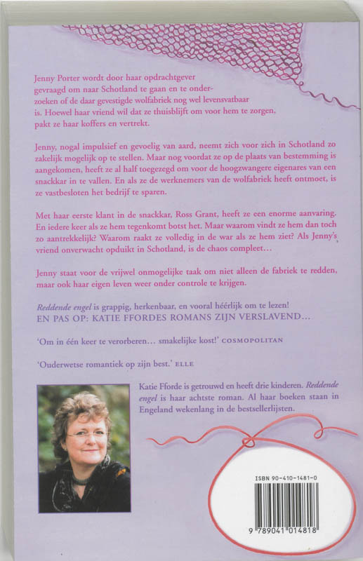 Reddende engel achterkant