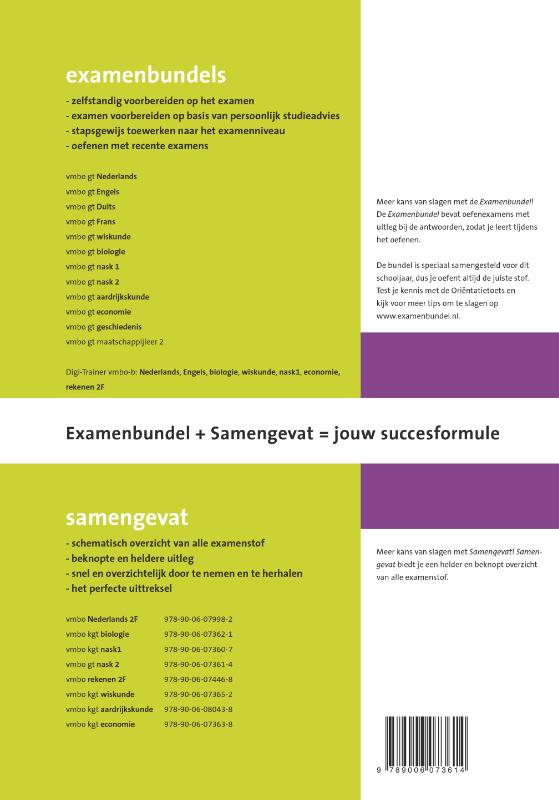 Samengevat NaSk 2 Vmbo-Kgt achterkant