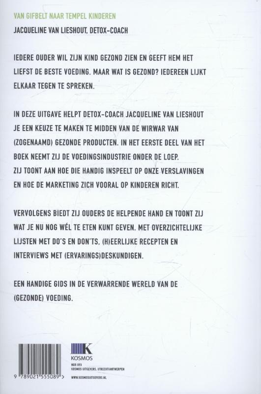 Van gifbelt naar tempel kinderen achterkant