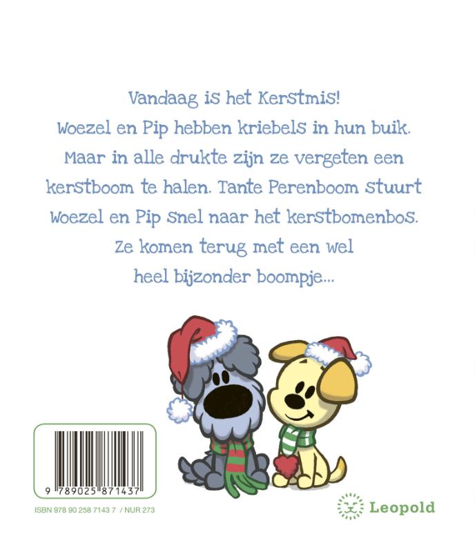 Kerst in de tovertuin / Woezel & Pip achterkant