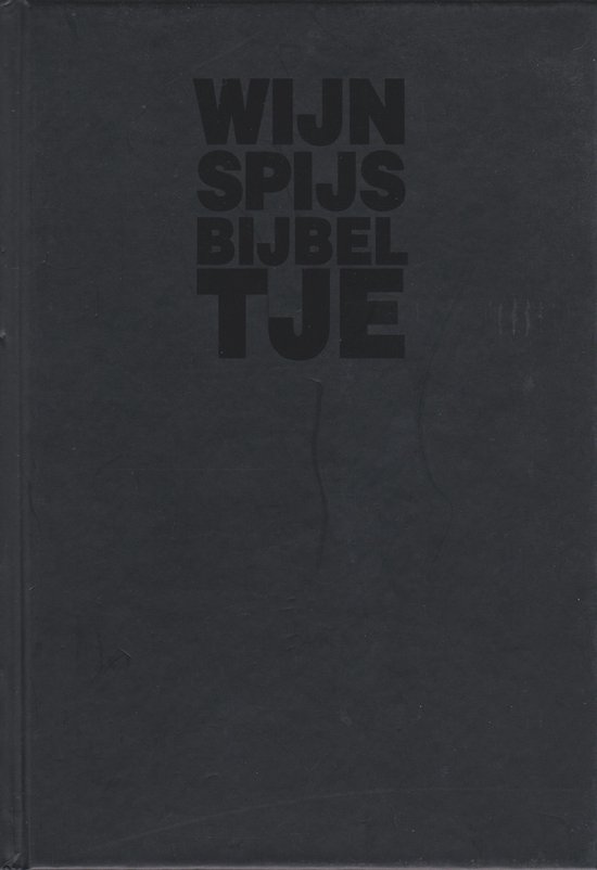 Wijn spijs bijbeltje