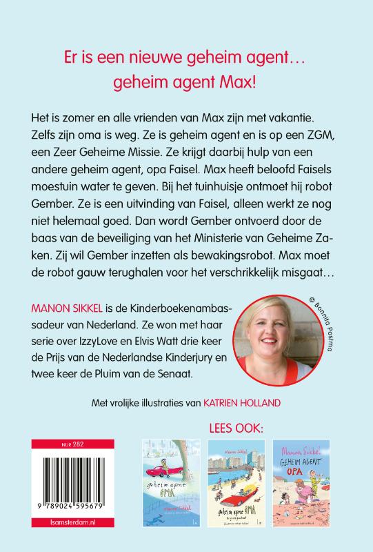 Geheim agent Max / Geheim agent oma / 4 achterkant