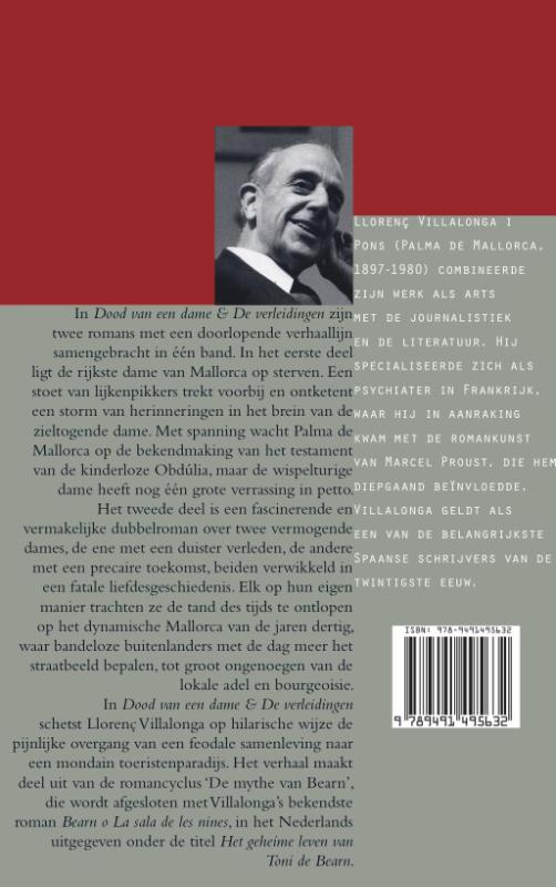 Dood van een dame & de verleidingen achterkant