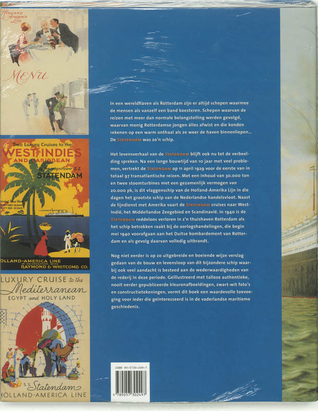 Statendam 1929 1940 achterkant