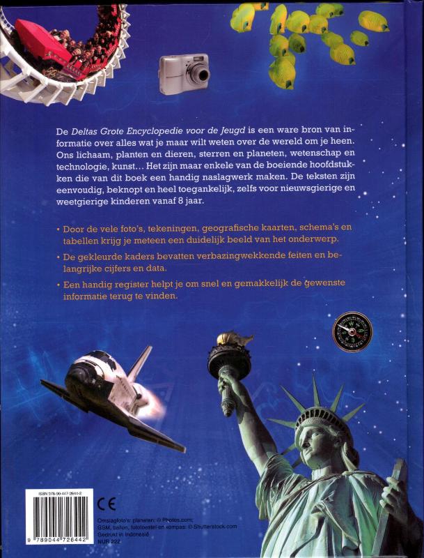 Deltas grote encyclopedie voor de jeugd achterkant