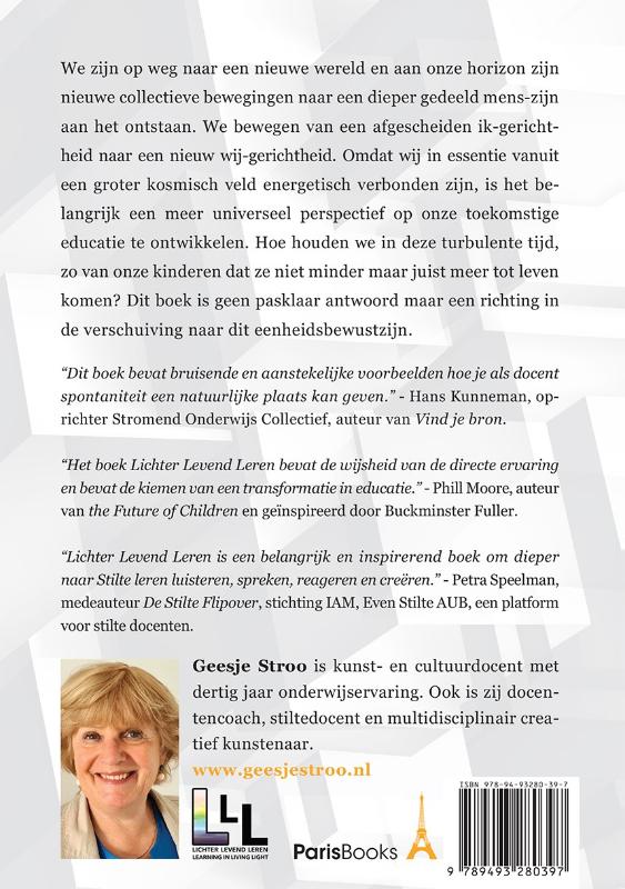 Lichter, levend, leren achterkant