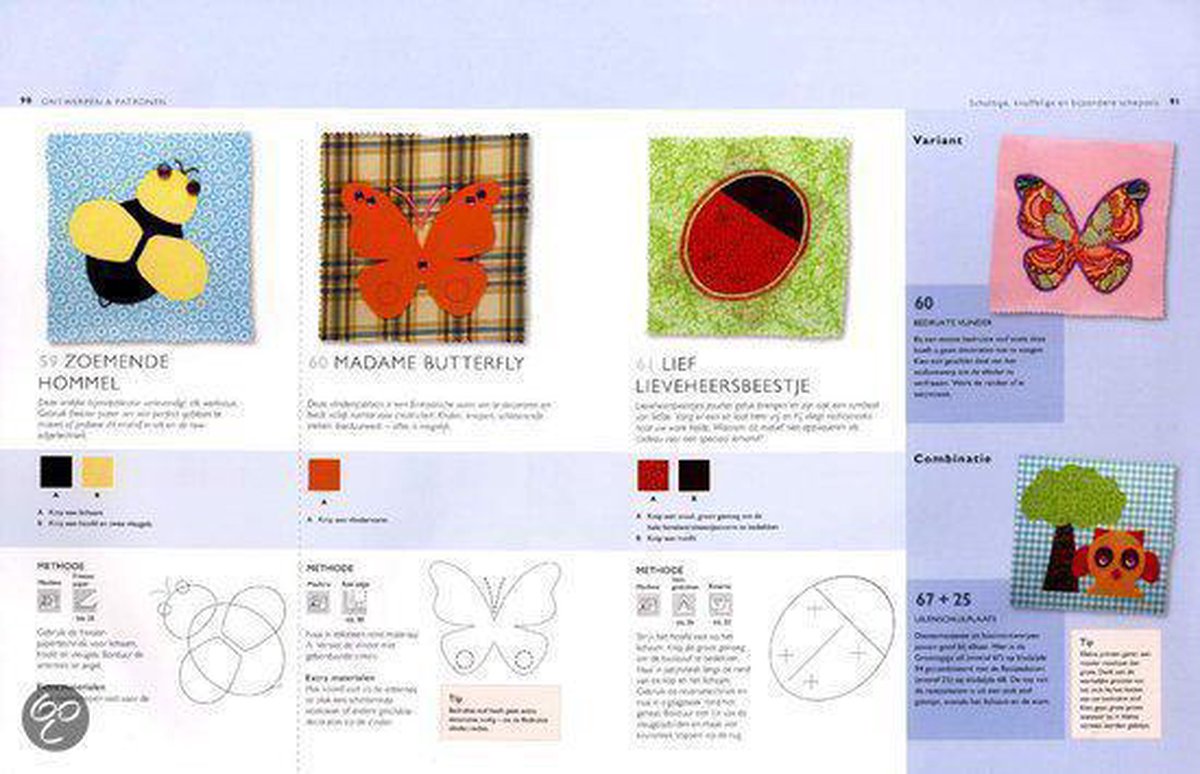 Appliqueren - 100 Patronen & Motieven