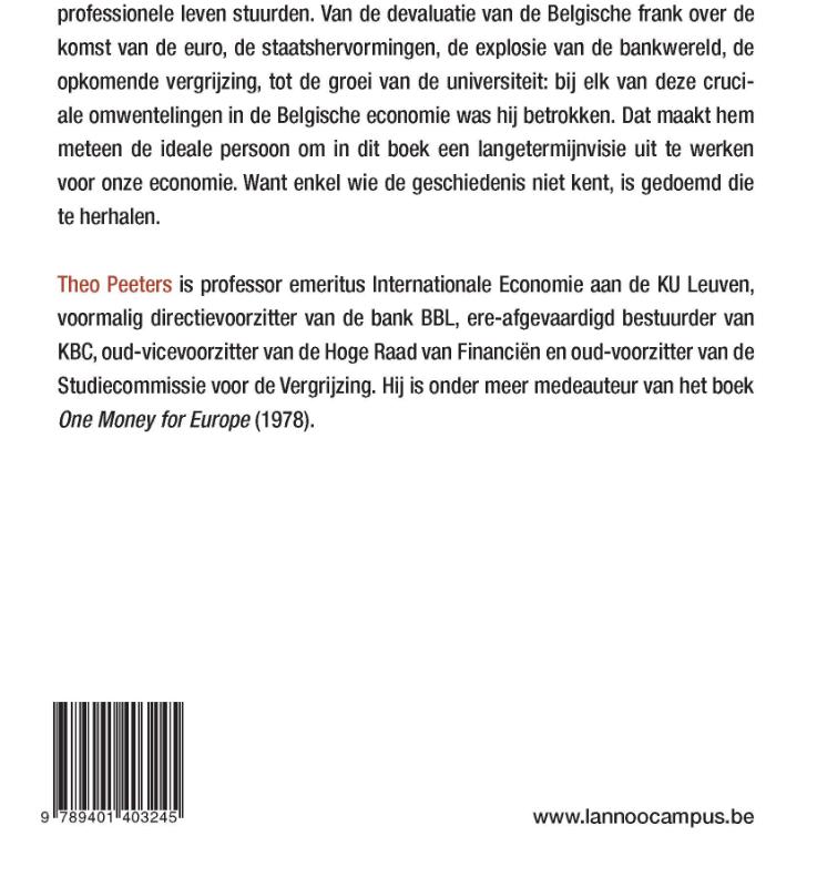 Eigenzinnig in economie achterkant