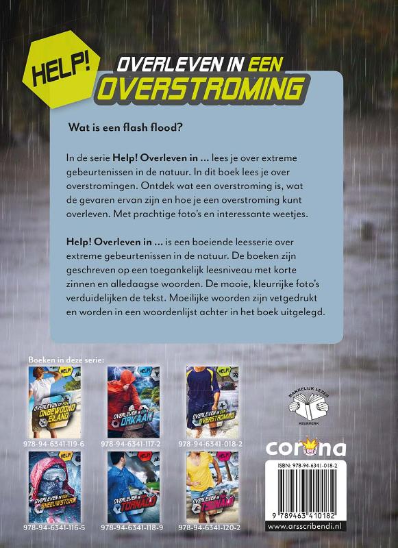 Overleven in een overstroming / Help! achterkant