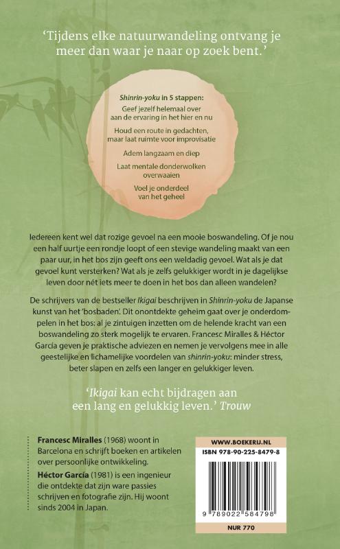 Shinrin-yoku achterkant