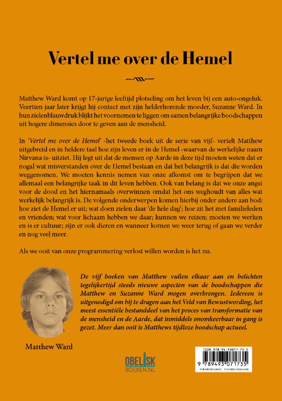 Vertel me over de Hemel / De boeken van Matthew / 2 achterkant