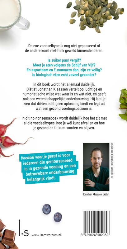 Voedsel voor je geest achterkant