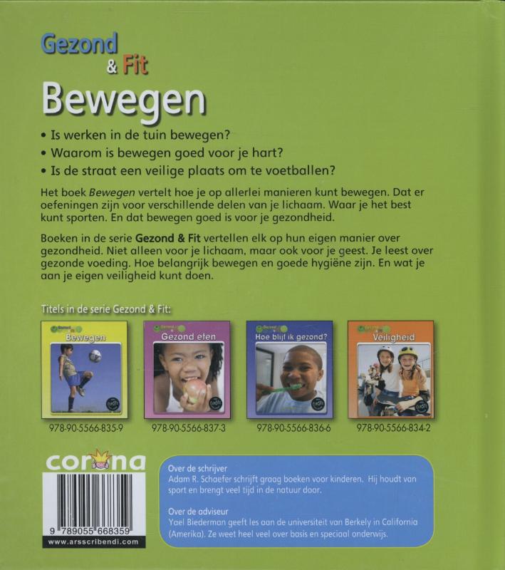 Gezond & fit  -   Bewegen achterkant
