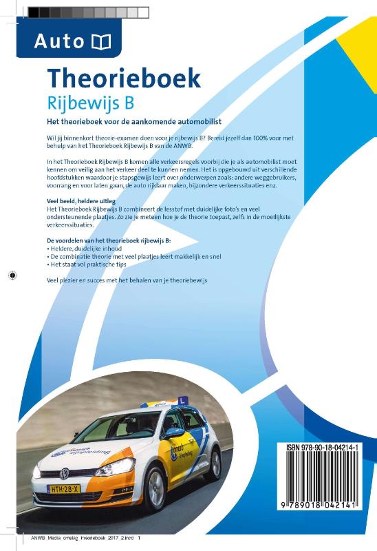 Rijbewijs B achterkant