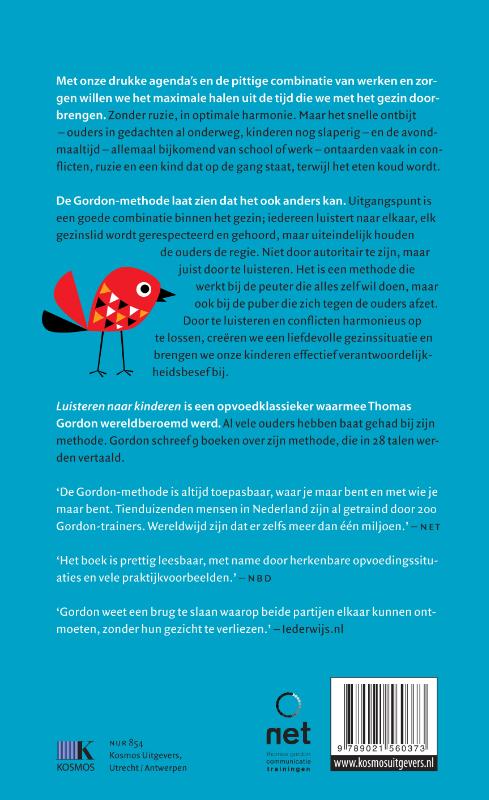 Luisteren naar kinderen achterkant