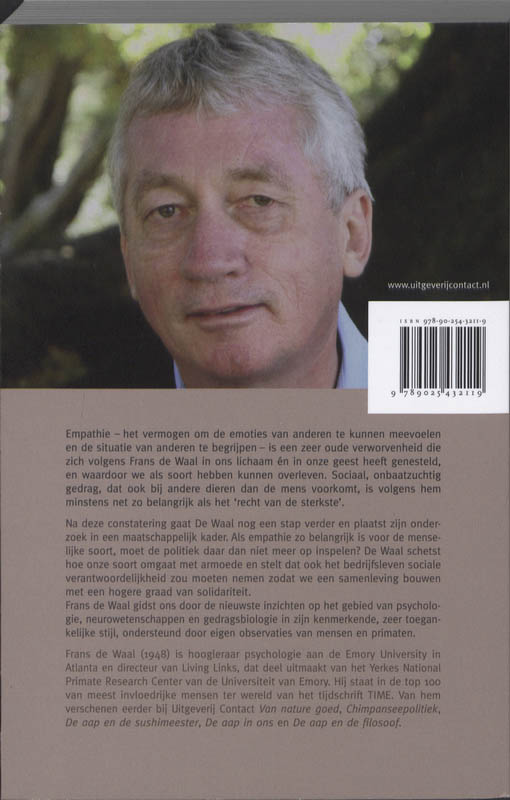 Een Tijd Voor Empathie achterkant