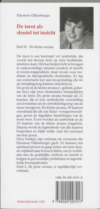 Tarot als sleutel tot inzicht 2 De kleine arcana achterkant