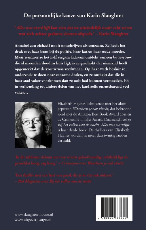 Alles wat overblijft / Slaughter house achterkant