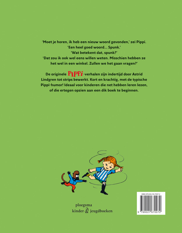 Pippi kan alles en durft alles achterkant