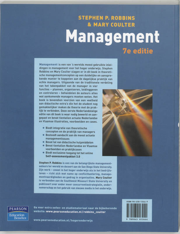 Management achterkant