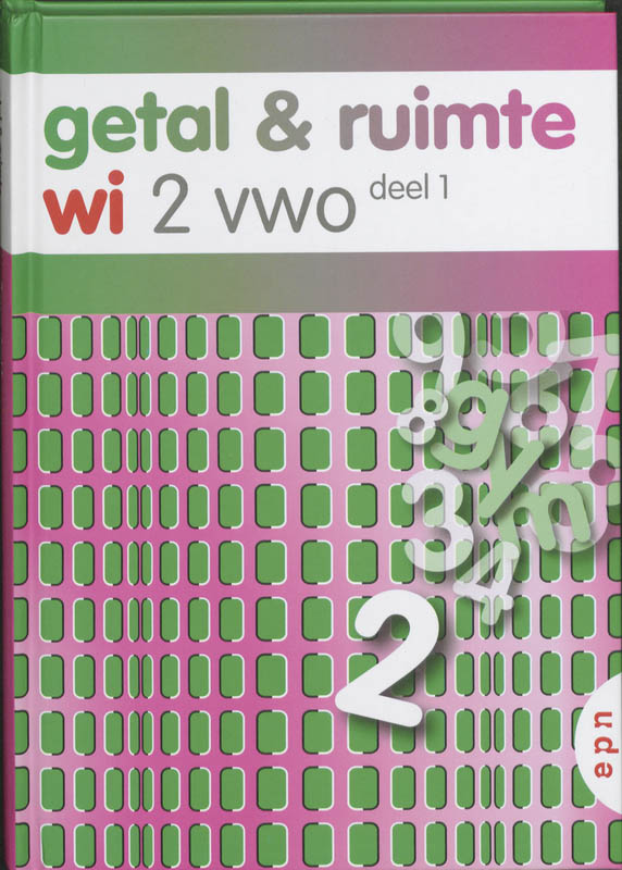 Getal en ruimte / 2 Vwo deel 1