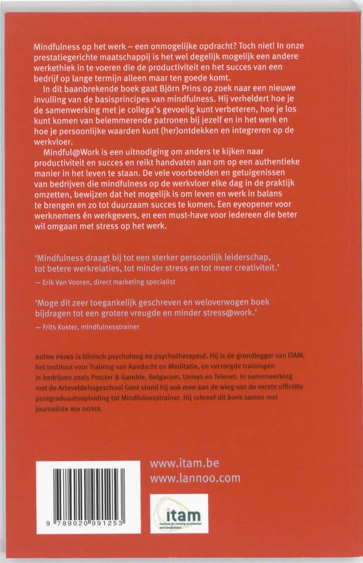 MINDFULNESS@WORK achterkant