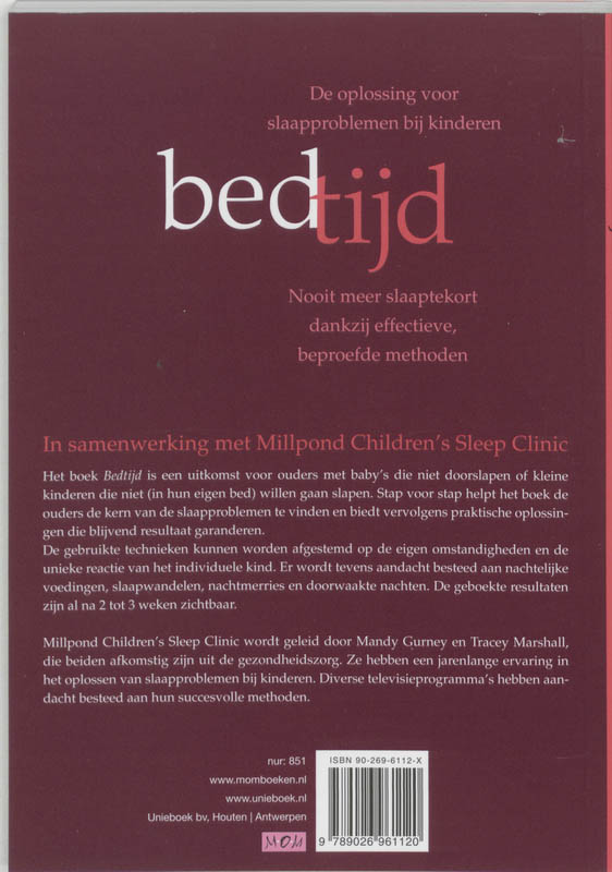 Bedtijd achterkant