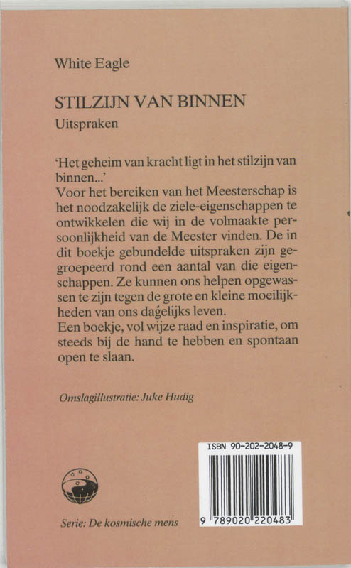 Stilzijn van binnen / De kosmische mens achterkant