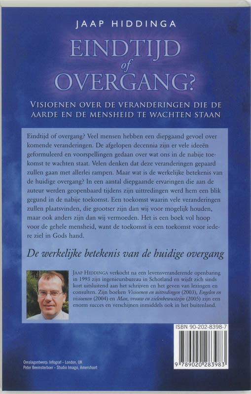 Eindtijd of overgang achterkant