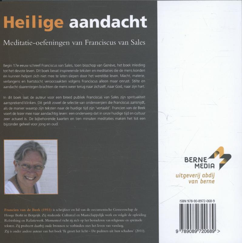 Heilige aandacht achterkant