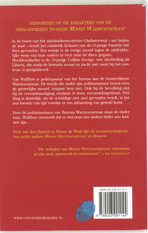 Wulffers En De Zaak Van De Vermoorde Ons achterkant