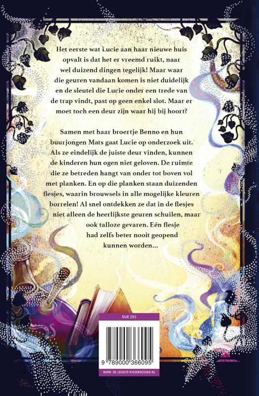 Er hangt een geheim in de lucht / De magische apotheek / 1 achterkant