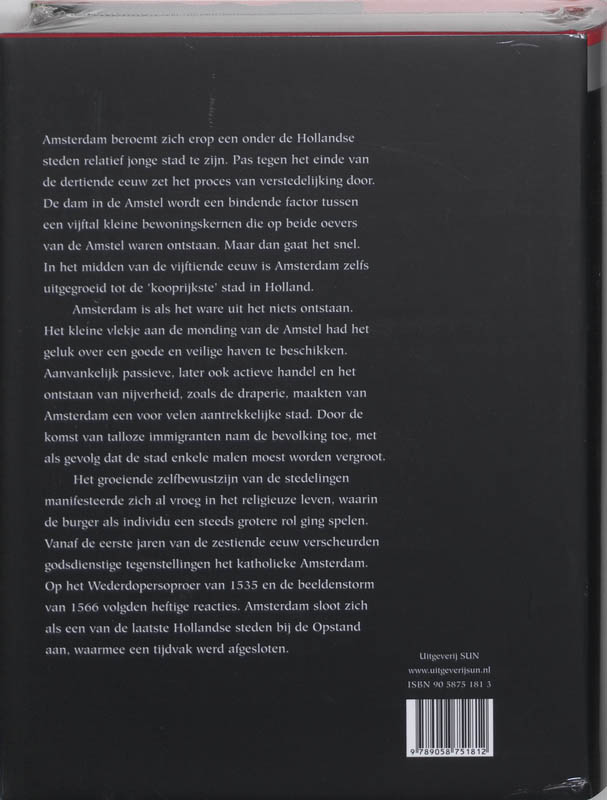 Geschiedenis van Amsterdam / 1 Een stad uit het niets / Geschiedenis van Amsterdam / 1 achterkant