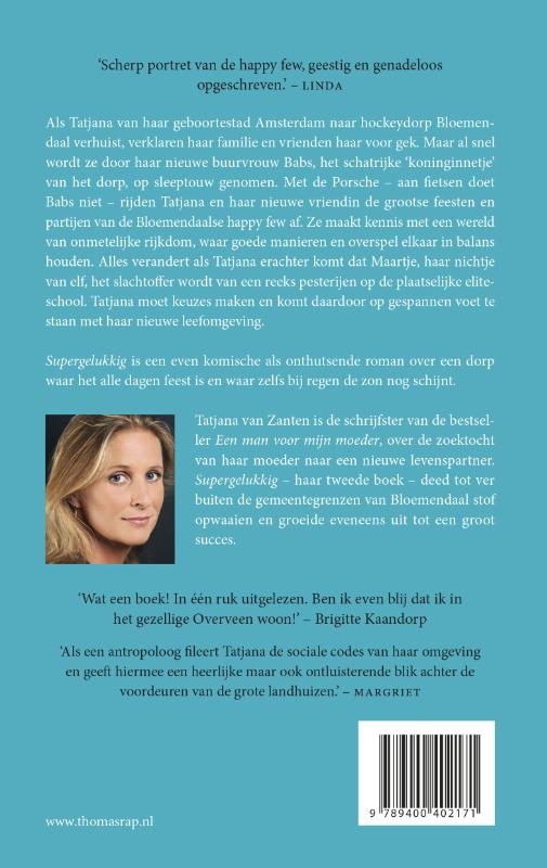 Supergelukkig achterkant